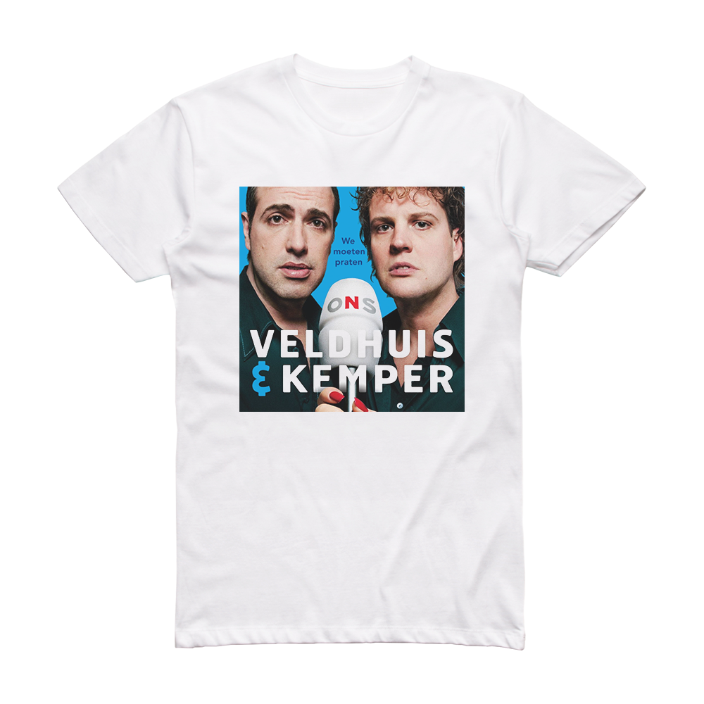 Veldhuis And Kemper We Moeten Praten Album Cover T Shirt White Album