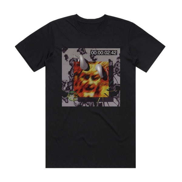 Front 242 06210311 Up Evil Album Cover T-Shirt Black
