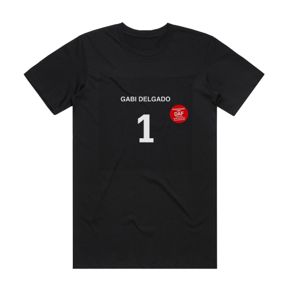 Gabi Delgado-Lopez 1 Album Cover T-Shirt Black