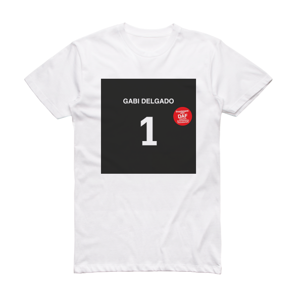 Gabi Delgado-Lopez 1 Album Cover T-Shirt White