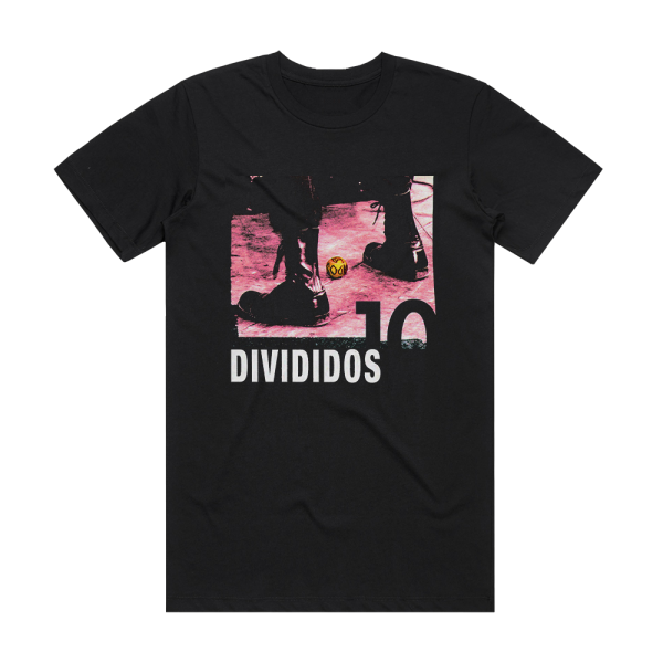 Divididos 10 Album Cover T-Shirt Black