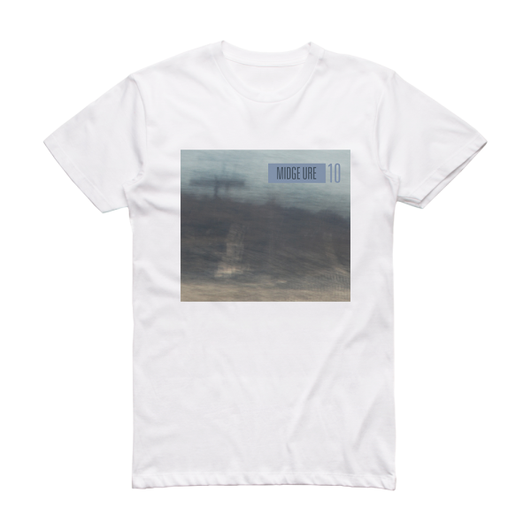 Midge Ure 10 Album Cover T-Shirt White