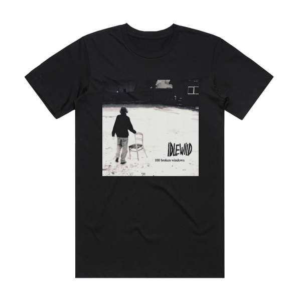 Idlewild 100 Broken Windows Album Cover T-Shirt Black