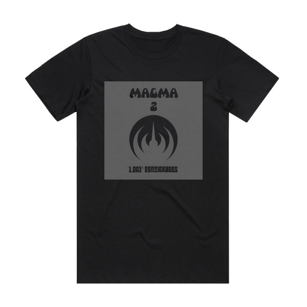 Magma 1001 Centigrades 1 Album Cover T-Shirt Black