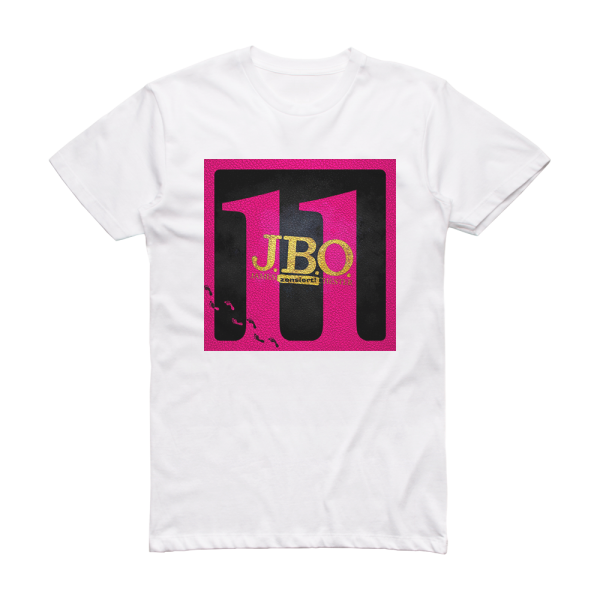 J B O 11 Album Cover T-Shirt White