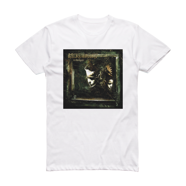 Mercenary 11 Dreams Album Cover T-Shirt White