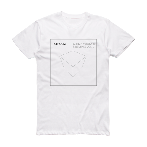 Icehouse 12 Inch Versions Remixes Vol 1 Album Cover T Shirt White Album Cover T Shirts 1482