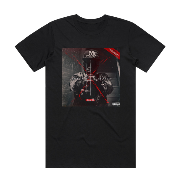 Havoc 13 Reloaded Album Cover T-Shirt Black