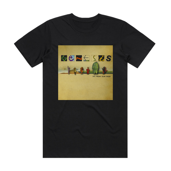 Genesis 14 From Our Past Album Cover T-Shirt Black