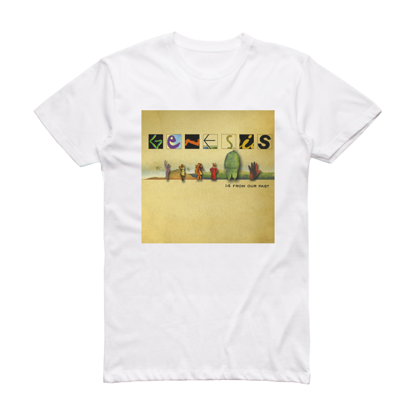 Genesis 14 From Our Past Album Cover T-Shirt White