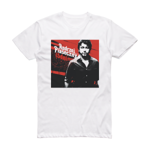 Andrzej Piaseczny 15 Dni Album Cover T-Shirt White
