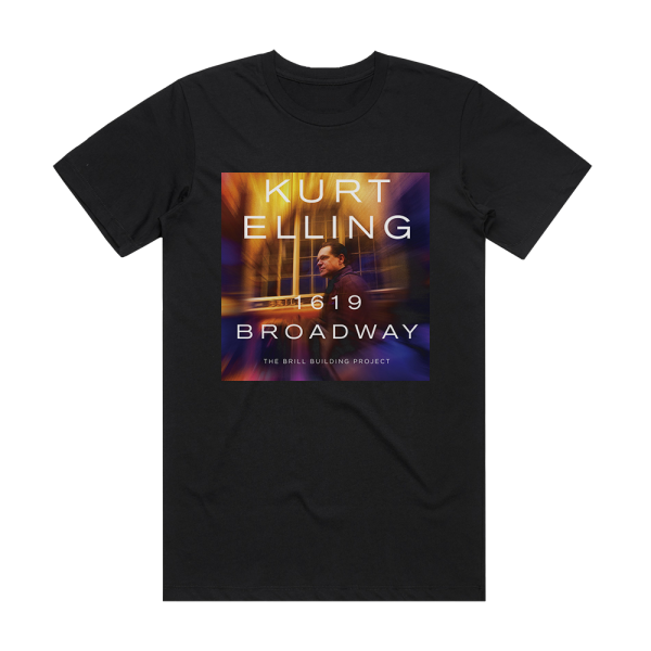 Kurt Elling 1619 Broadway Brill Building Project Album Cover T-Shirt Black