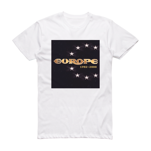 Europe 1982  2000 Album Cover T-Shirt White