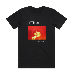 Catherine Ribeiro 1989 Dj  Album Cover T-Shirt Black