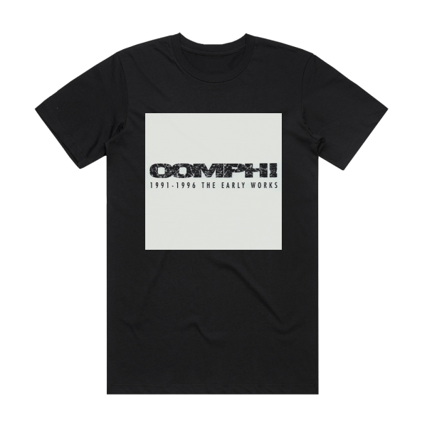 Oomph 1991  1996 The Early Works Album Cover T-Shirt Black