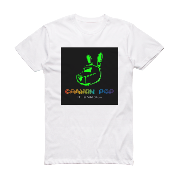 Crayon Pop 1St Mini Album Album Cover T-Shirt White