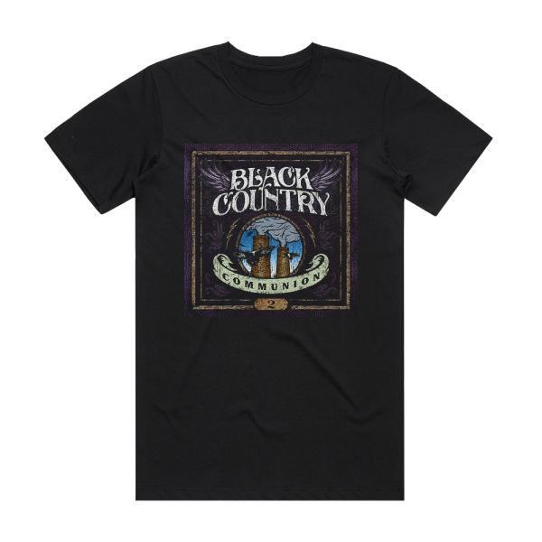 Black Country Communion 2 Album Cover T-Shirt Black