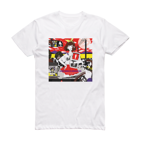 ASIAN KUNG-FU GENERATION 2 Album Cover T-Shirt White