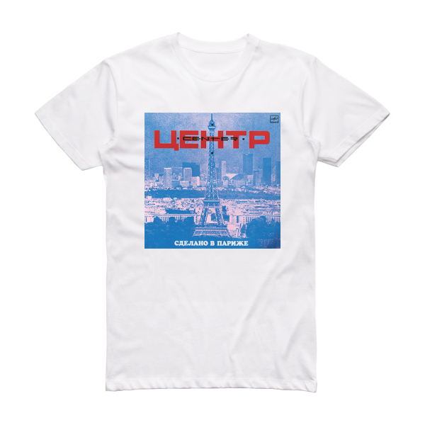 Centr  2 Album Cover T-Shirt White