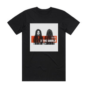 Mellow Mood 2 The World Album Cover T-Shirt Black