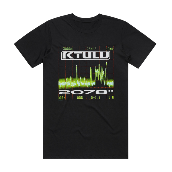 Ktulu 2078 Album Cover T-Shirt Black