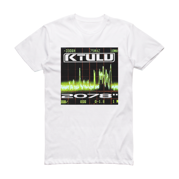 Ktulu 2078 Album Cover T-Shirt White