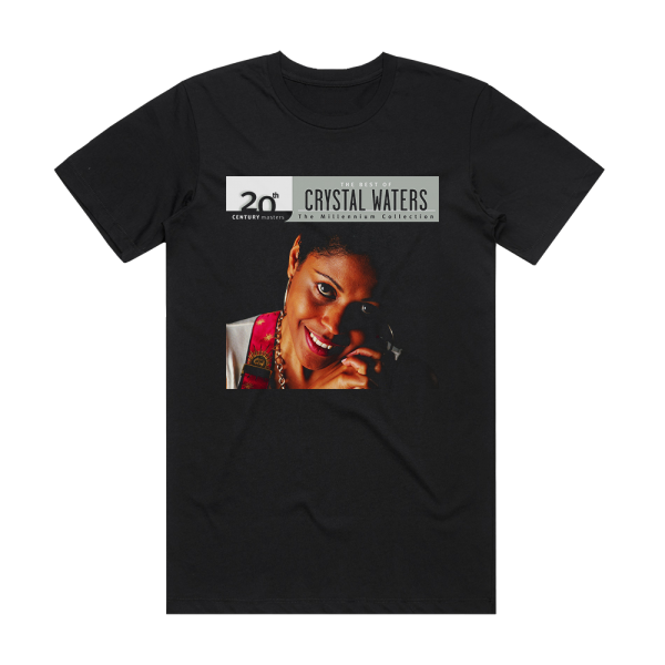 Crystal Waters 20Th Century Masters The Millennium Collection Best Of Cryst Album Cover T-Shirt Black