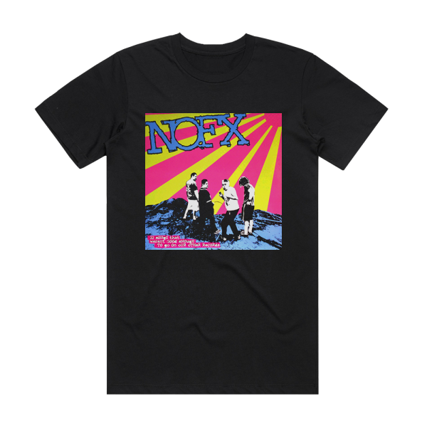 NOFX 22 Songs That Werent Good Enough To Go On Our Other Records Album Cover T-Shirt Black