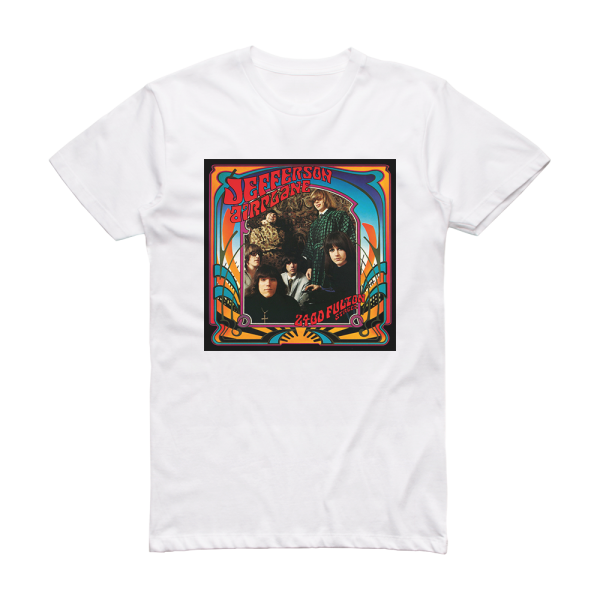 Jefferson Airplane 2400 Fulton Street Album Cover T-Shirt White – ALBUM ...