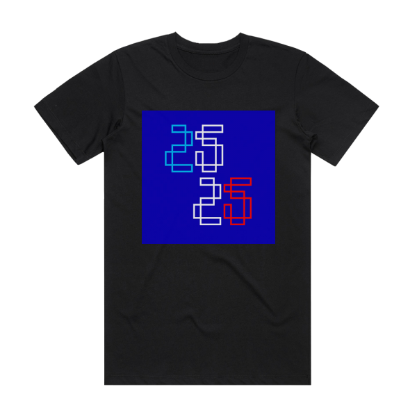 Factory Floor 25 25 Album Cover T-Shirt Black