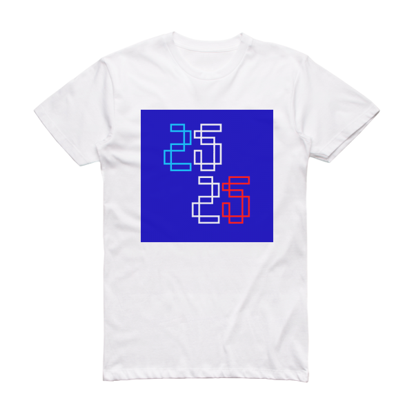 Factory Floor 25 25 Album Cover T-Shirt White