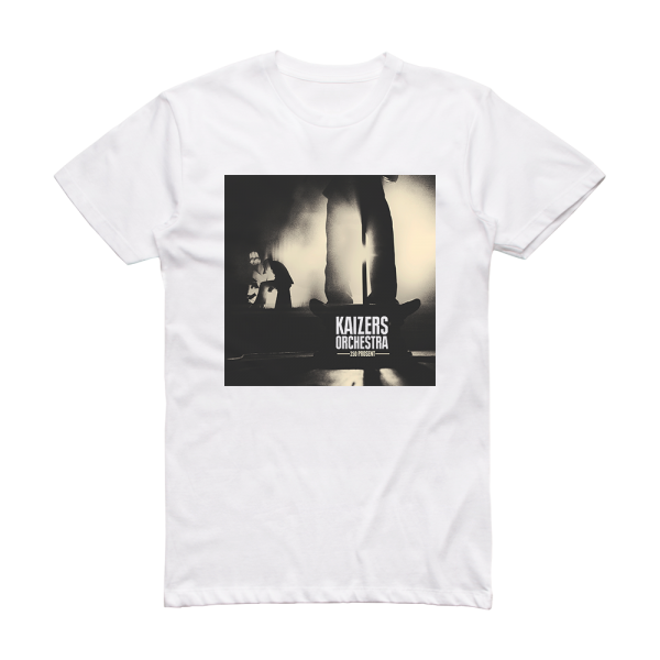 Kaizers Orchestra 250 Prosent Album Cover T-Shirt White