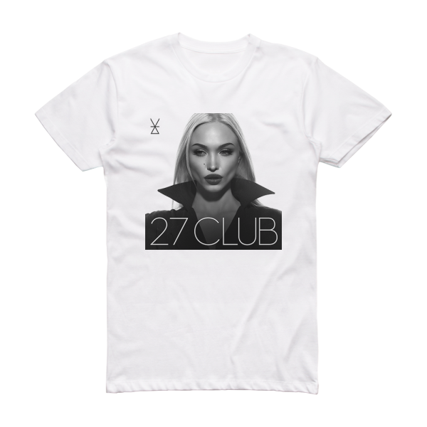 Ivy Levan 27 Club Album Cover T-Shirt White