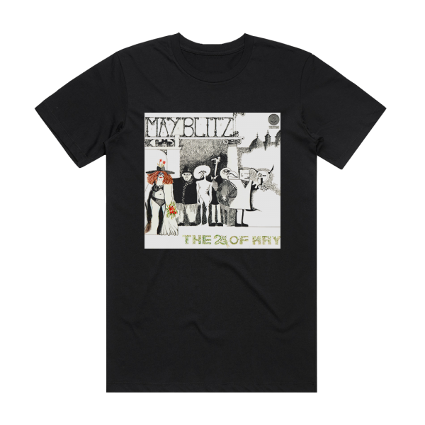 May Blitz 2Nd Of May Album Cover T-Shirt Black