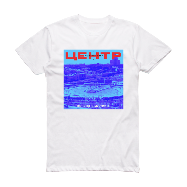 Centr  3 Album Cover T-Shirt White