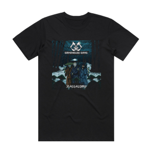 Grindhouse Gang 3 Assassins Album Cover T-Shirt Black