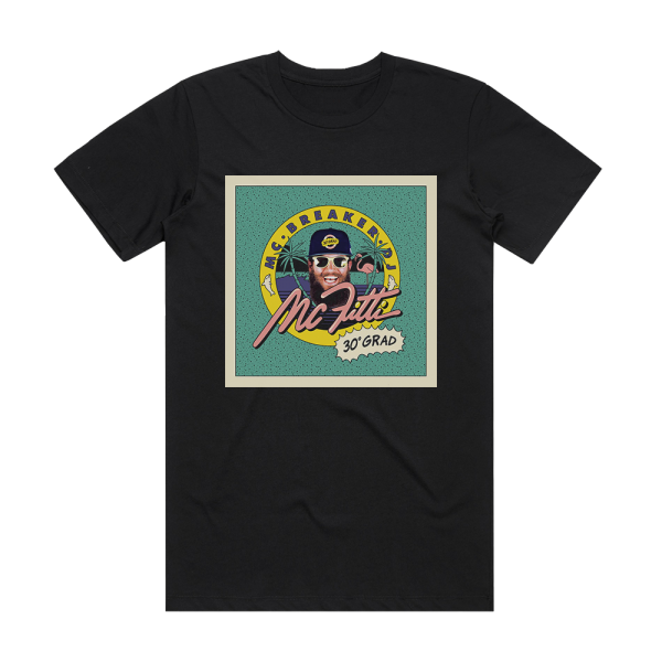 MC Fitti 30 Grad Album Cover T-Shirt Black