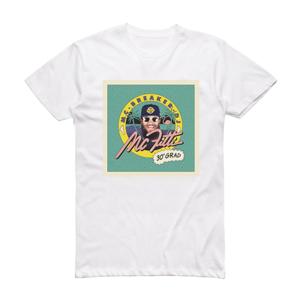 MC Fitti 30 Grad Album Cover T-Shirt White