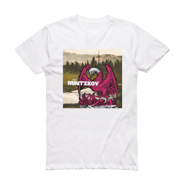 Mintzkov 360 Album Cover T-Shirt White