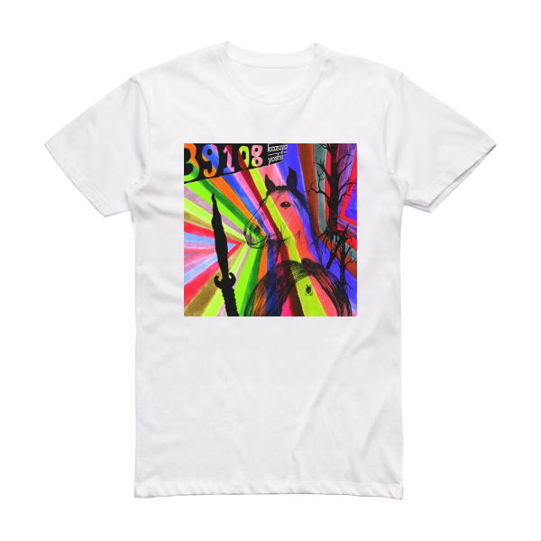 Kazuya Yoshii 39108 Album Cover T-Shirt White