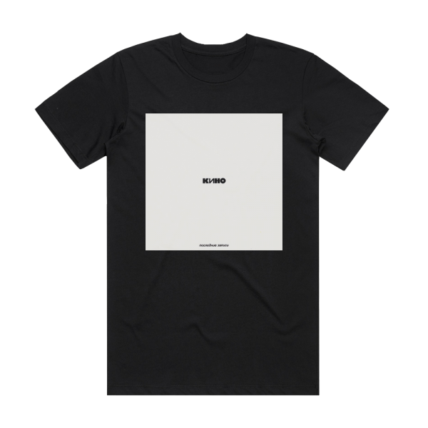 Kino  4 Album Cover T-Shirt Black