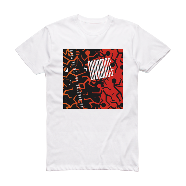 Divididos 40 Dibujos Ah En El Piso Album Cover T-Shirt White