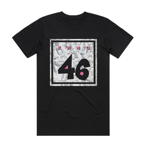 Kino 46 Album Cover T-Shirt Black