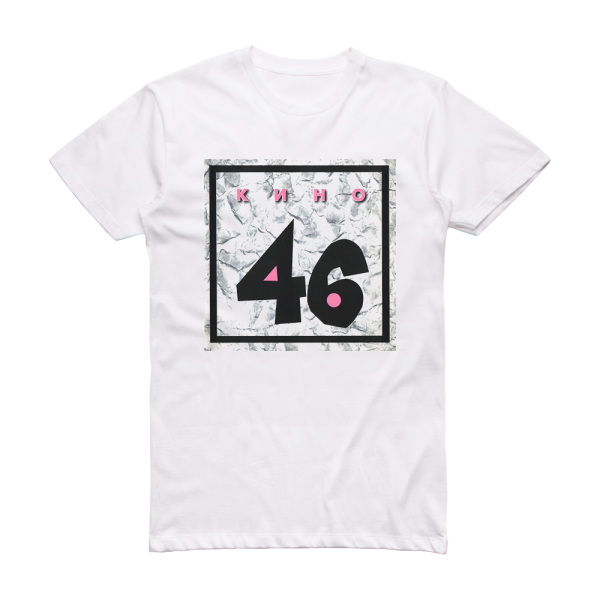 Kino 46 Album Cover T-Shirt White