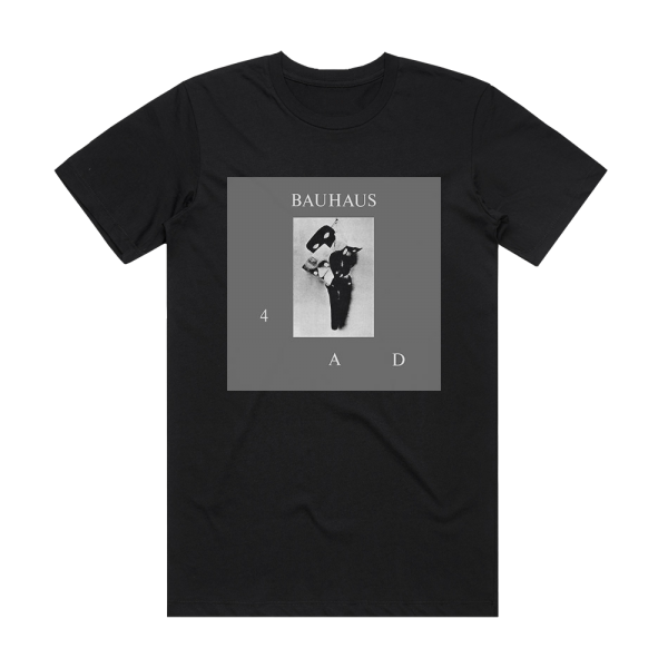 Bauhaus 4Ad Album Cover T-Shirt Black