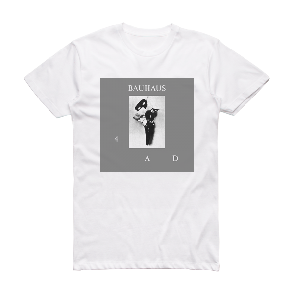 Bauhaus 4Ad Album Cover T-Shirt White