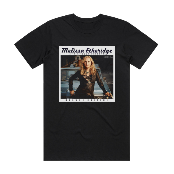 Melissa Etheridge 4Th Street Feeling 2 Album Cover T-Shirt Black