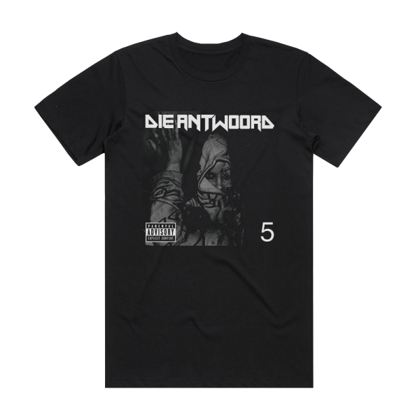 Die Antwoord 5 Album Cover T-Shirt Black