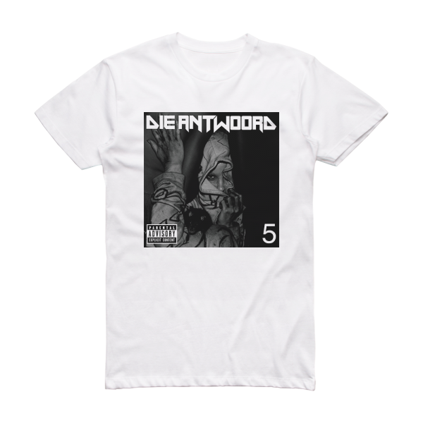 Die Antwoord 5 Album Cover T-Shirt White