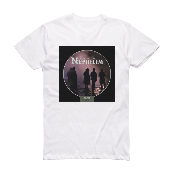 Fields of the Nephilim 5 Albums Album Cover T-Shirt White